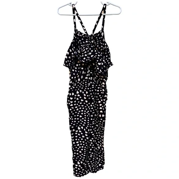 Kids Tales Heart Print Jumpsuit 3T - Picture 2 of 6